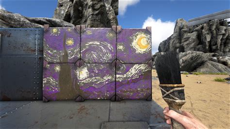 paint in ark|More.